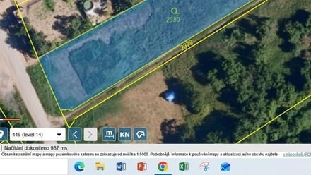 Prodej stavebního pozemku 1 397 m², Židlochovice