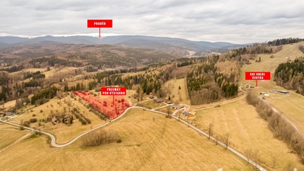 Prodej stavebního pozemku 604 m², Václavov u Bruntálu - Horní Václavov