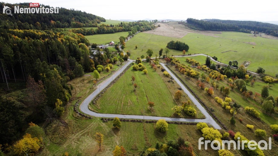 Prodej stavebního pozemku 604 m², Václavov u Bruntálu - Horní Václavov