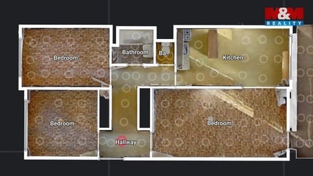 Prodej bytu 3+1 76 m², Praha 8