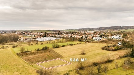 Prodej stavebního pozemku 538 m², Rousínov - Čechyně