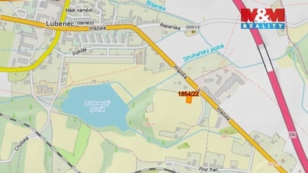 Prodej stavebního pozemku 730 m², Lubenec