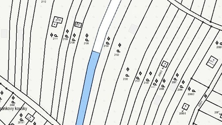 Prodej zahrady 411 m², Brno - Obřany