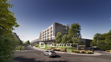 Pronájem skladu 1 000 m², Zápy