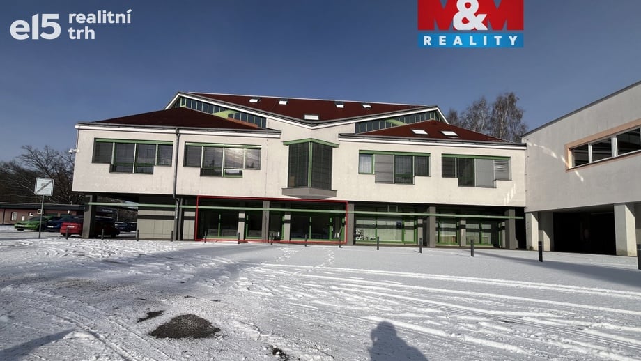 Pronájem obchodního prostoru 120 m², Jindřichův Hradec