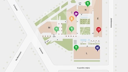 Pronájem kanceláře 340 m², Praha - Holešovice