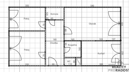 Prodej bytu 3+1 61 m², Most