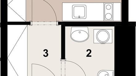 Prodej bytu 1+kk 31 m², Praha - Hloubětín