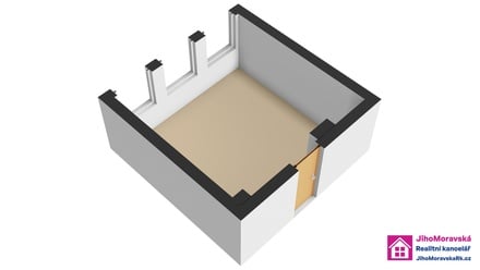 Pronájem kanceláře 19 m², Velké Bílovice
