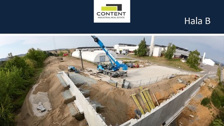 Pronájem skladu 2 500 m², Kožichovice