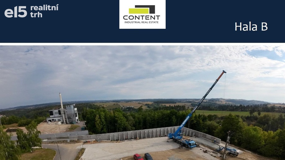 Pronájem skladu 2 500 m², Kožichovice