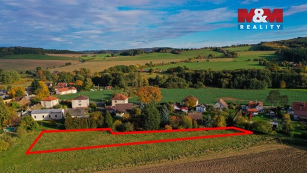 Prodej stavebního pozemku 1 884 m², Drahkov