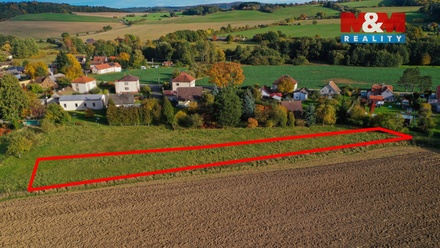 Prodej stavebního pozemku 2 215 m², Drahkov