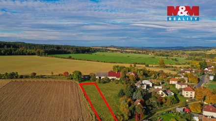 Prodej stavebního pozemku 2 215 m², Drahkov