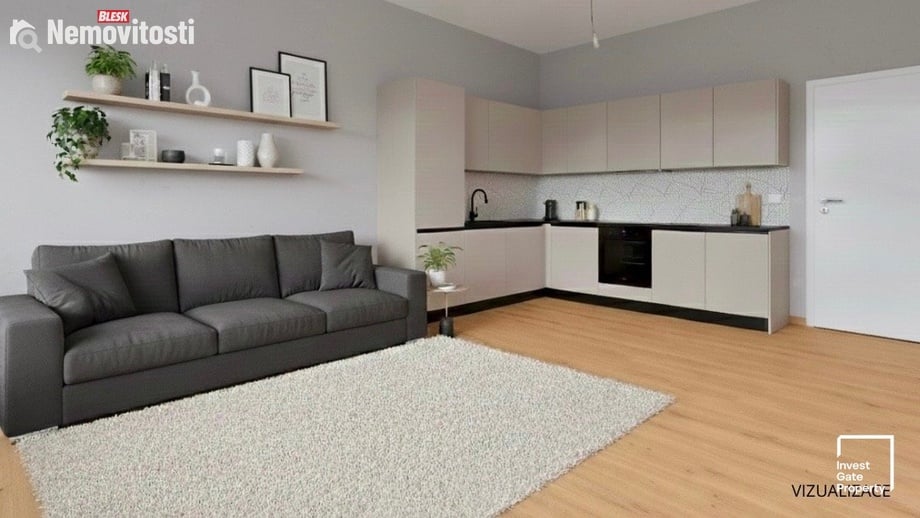 Pronájem bytu 2+kk 46 m², České Budějovice 3