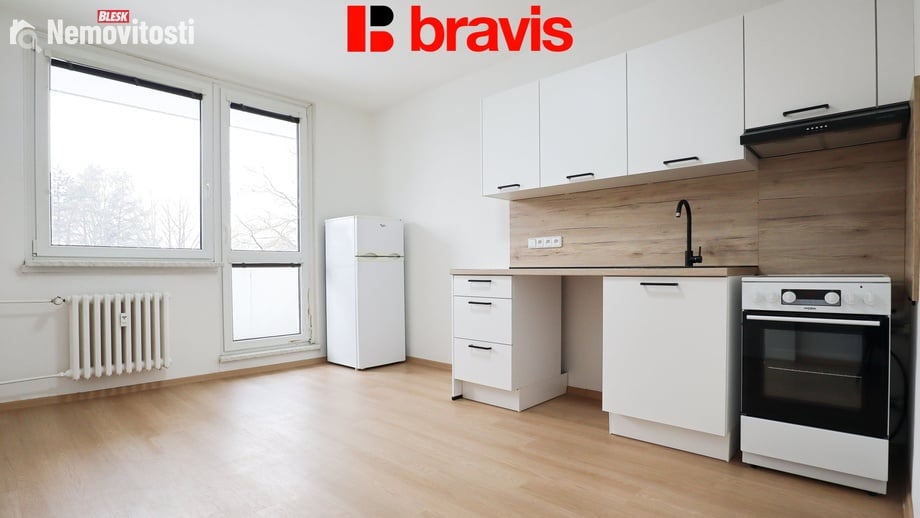 Pronájem bytu 2+kk 42 m², Brno - Žabovřesky