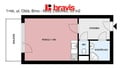 Pronájem bytu 1+kk 33 m², Brno - Nový Lískovec