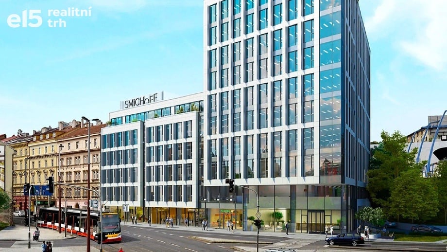 Pronájem kanceláře 50 m², Praha - Smíchov