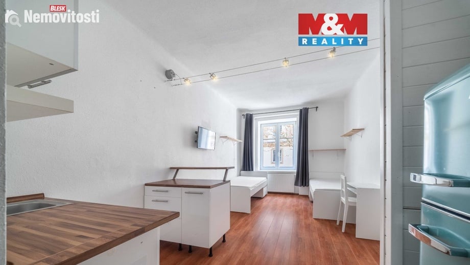 Pronájem bytu 1+kk 27 m², Plzeň 3