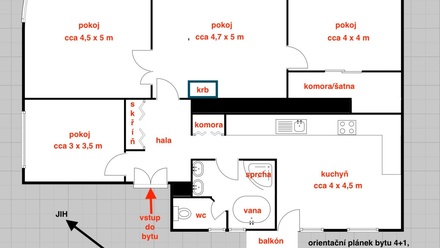Prodej bytu 4+1 127 m², Ostrava - Moravská Ostrava a Přívoz