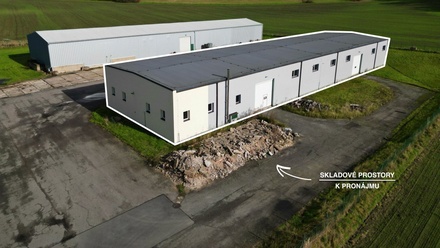 Pronájem skladu 650 m², Čestice