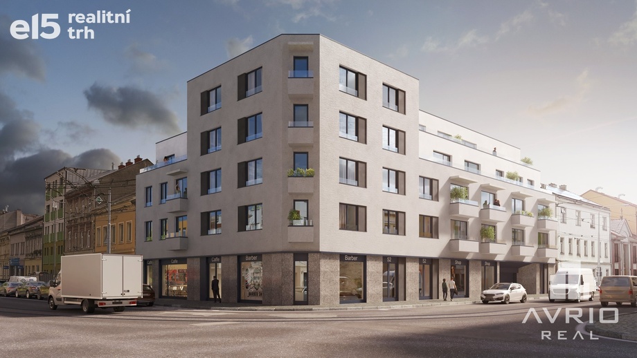 Prodej obchodního prostoru 144 m², Brno - Husovice