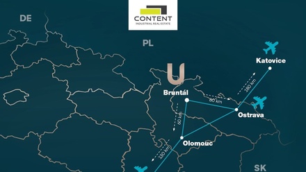 Pronájem výrobního prostoru 9 500 m², Bruntál