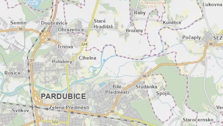 Prodej komerčního pozemku 5 836 m², Pardubice