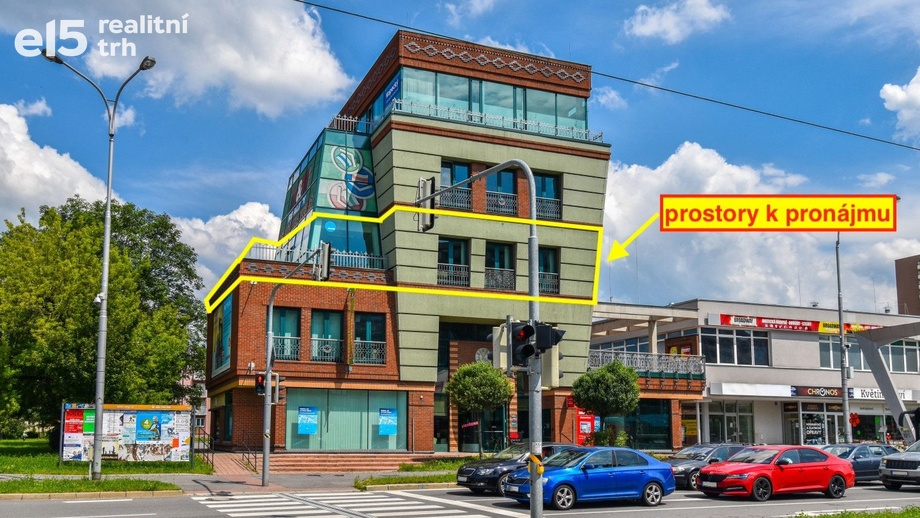 Pronájem kanceláře 123 m², Ostrava-Jih