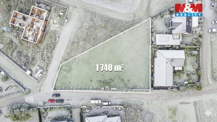 Prodej stavebního pozemku 1 740 m², Mladá Boleslav