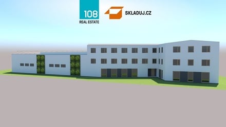 Pronájem skladu 2 200 m², Zlatníky-Hodkovice