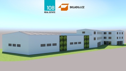 Pronájem skladu 1 100 m², Zlatníky-Hodkovice