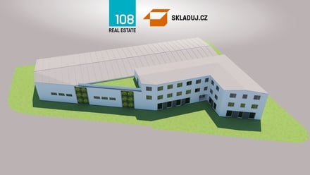 Pronájem skladu 1 100 m², Zlatníky-Hodkovice