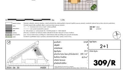 Prodej bytu 2+1 59 m², Praha 5