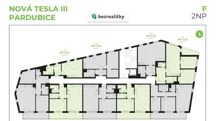 Prodej bytu 2+kk 54 m², Pardubice IV