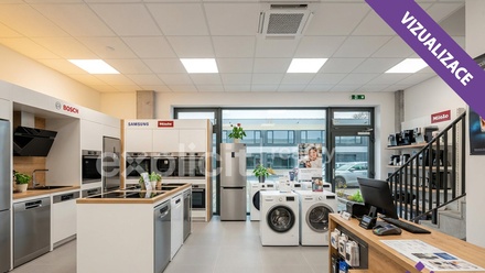 Pronájem obchodního prostoru 444 m², Brno