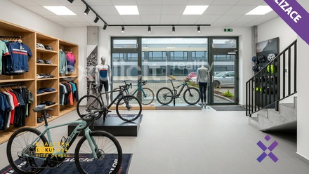 Pronájem obchodního prostoru 444 m², Brno