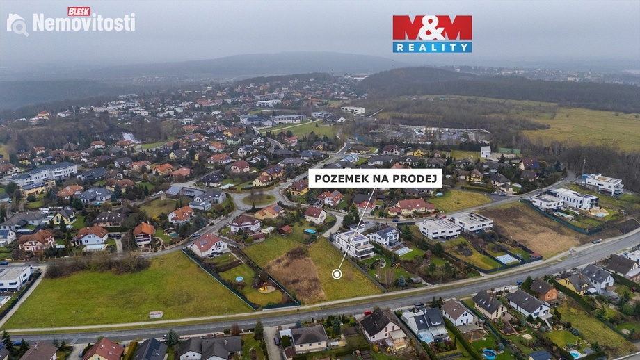 Prodej stavebního pozemku 1 248 m², Bradlec