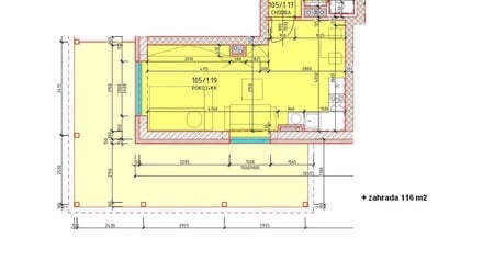 Pronájem bytu 1+kk 31 m², Brno - Husovice