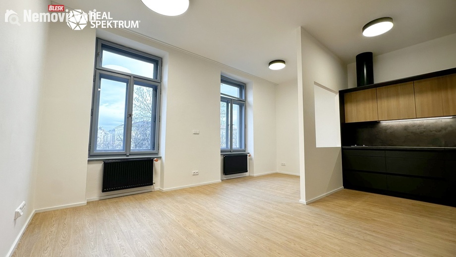 Pronájem bytu 1+kk 31 m², Brno - Zábrdovice