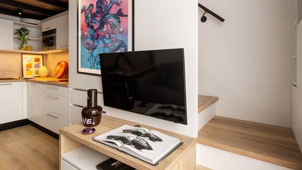 Pronájem bytu 1+kk 43 m², Praha - Hloubětín