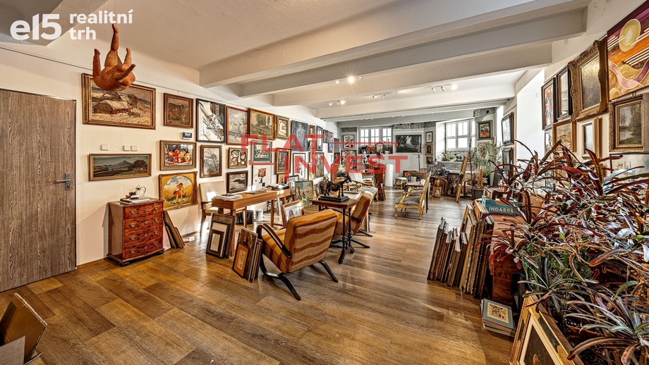 Pronájem obchodního prostoru 233 m², Praha - Vršovice