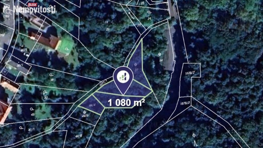 Prodej louky 1 080 m², Liběšice