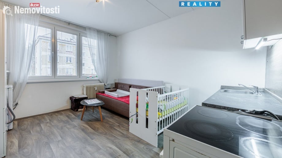 Prodej bytu 1+kk 21 m², Bukovany