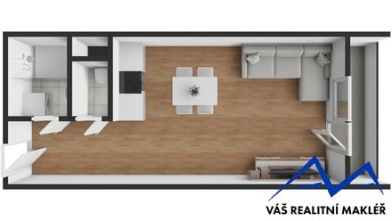 Prodej bytu 1+kk 28 m², Bohumín