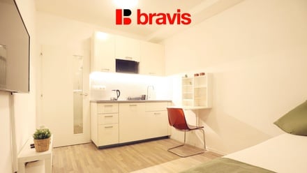 Pronájem bytu 1+kk 20 m², Brno - Pisárky