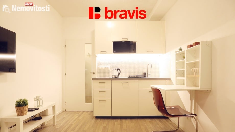 Pronájem bytu 1+kk 20 m², Brno - Pisárky