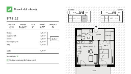 Prodej bytu 2+kk 54 m², Olomouc