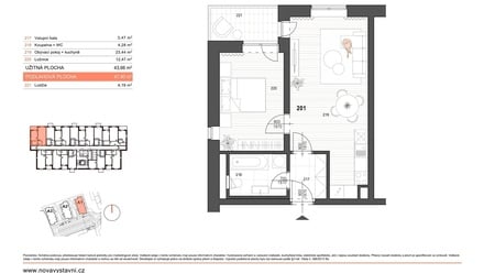 Prodej bytu 2+kk 47 m², Ostrava - Mariánské Hory a Hulváky
