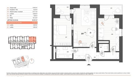 Prodej bytu 3+kk 71 m², Ostrava - Mariánské Hory a Hulváky